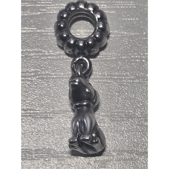 Pandora 925 Sterling Silver Buddy The Dog Puppy Pet Animal Dangle Bead Charm - Picture 2 of 5